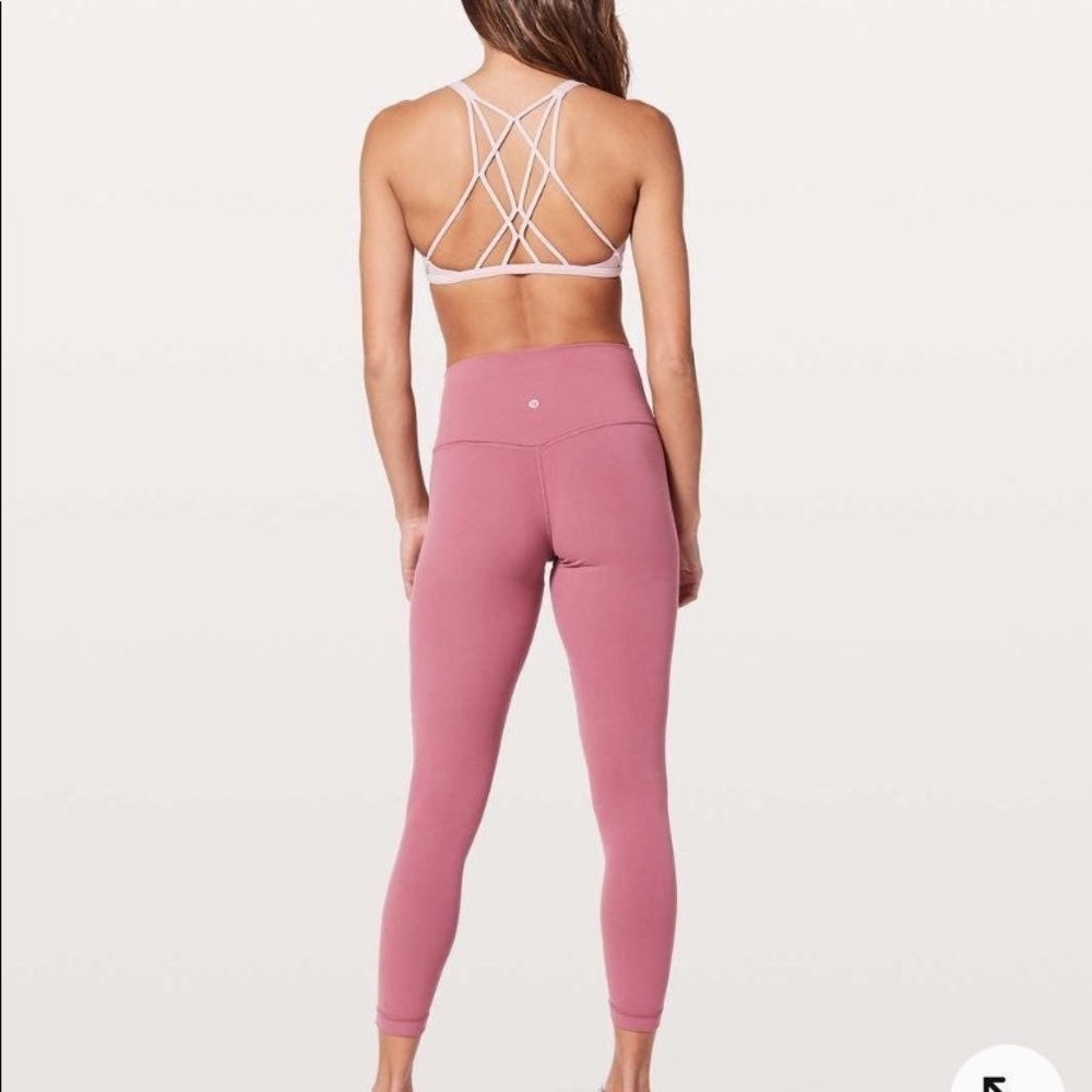 Lululemon Rose Leggings NWOT